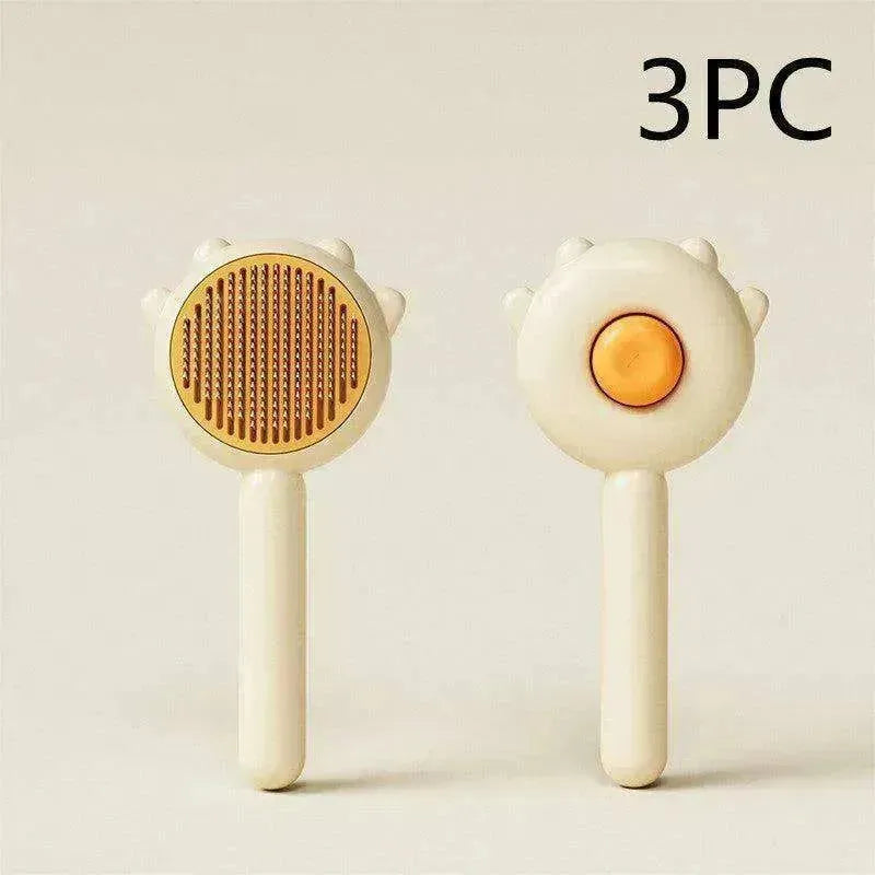 Brosse de massage et d'épilation pour chats - Peigne de toilettage et grattoir EX-STOCK CANADA