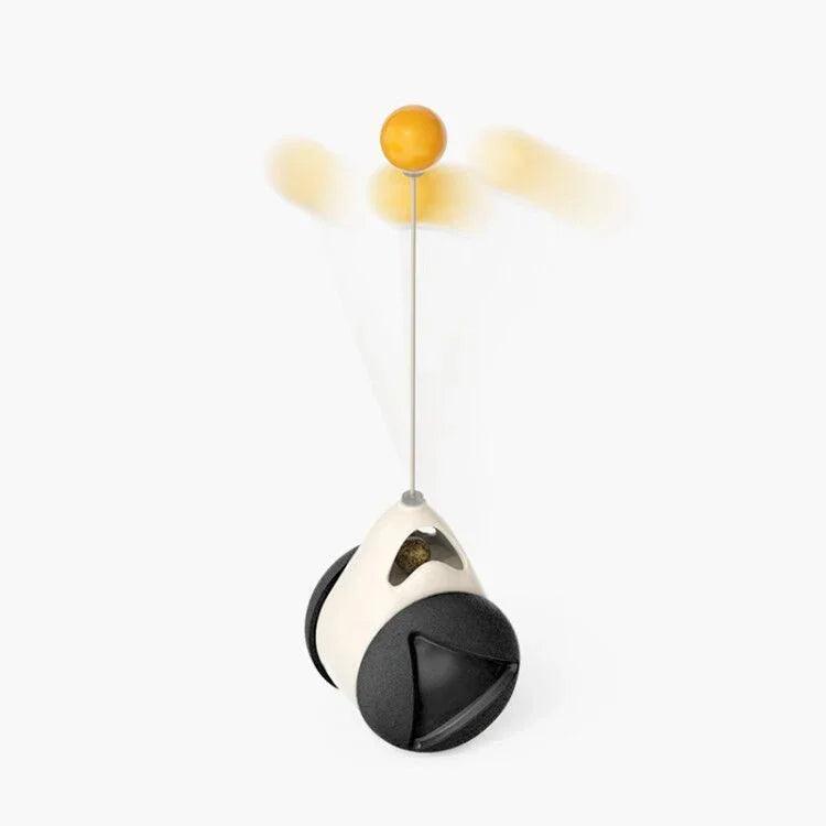 Cat Rotating Windmill Multi-Function Toys Itch Scratching Device Teeth Shining Toy EX-STOCK Canada