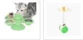 Cat Rotating Windmill Multi-Function Toys Itch Scratching Device Teeth Shining Toy EX-STOCK Canada