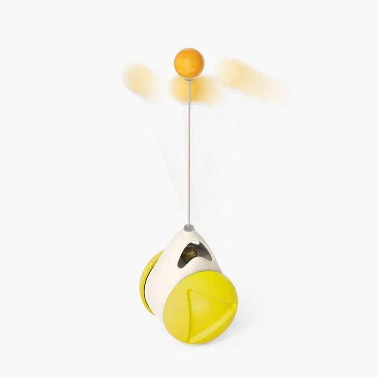 Cat Rotating Windmill Multi-Function Toys Itch Scratching Device Teeth Shining Toy EX-STOCK Canada
