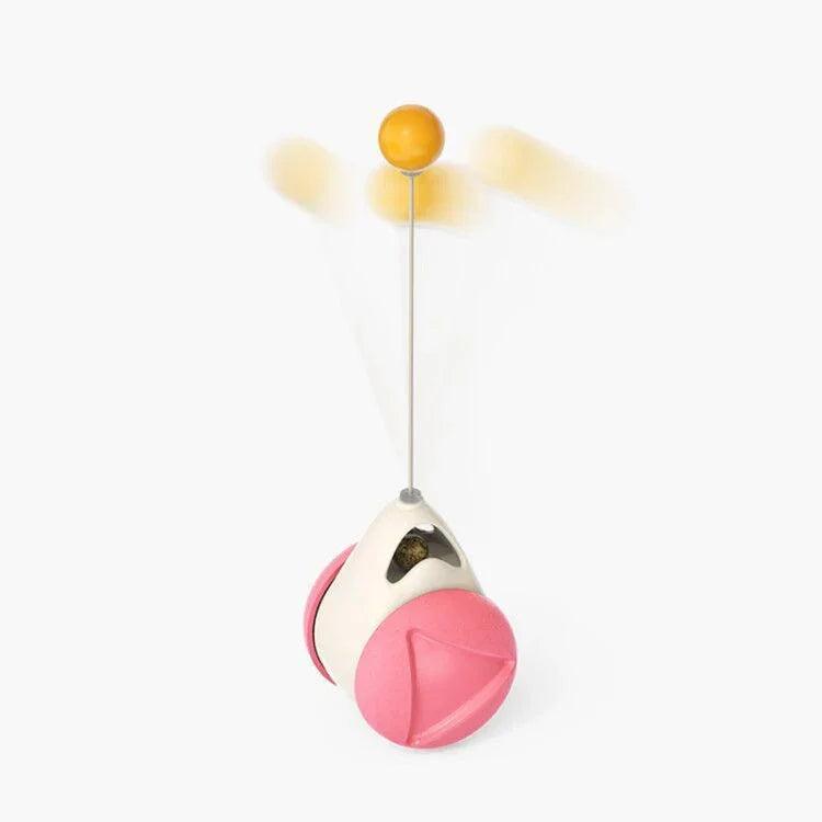 Cat Rotating Windmill Multi-Function Toys Itch Scratching Device Teeth Shining Toy EX-STOCK Canada