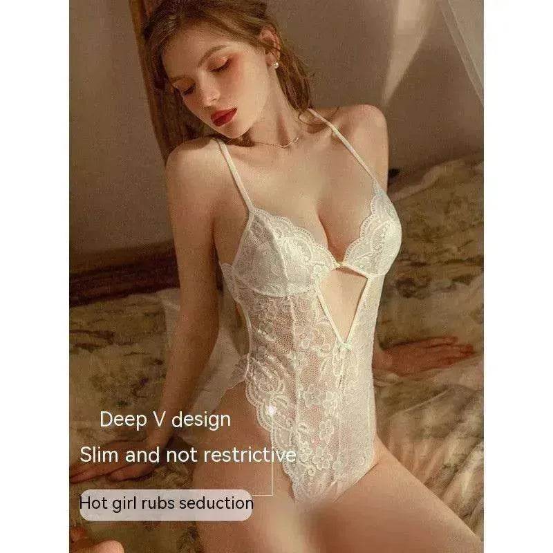 Charming Underwear Temptation Plus Size Clothes Transparent Lace - EX-STOCK Canada