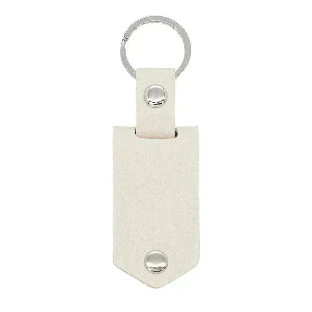 Chick & Unique Leather Photo Stainless steel UV Color Printed Keychain - EX-STOCK Canada