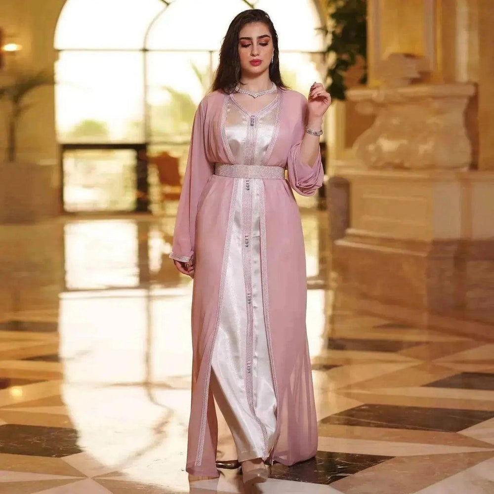 Chiffon Dress Foreign Trade Arab Women's Clothing - EX-STOCK Canada