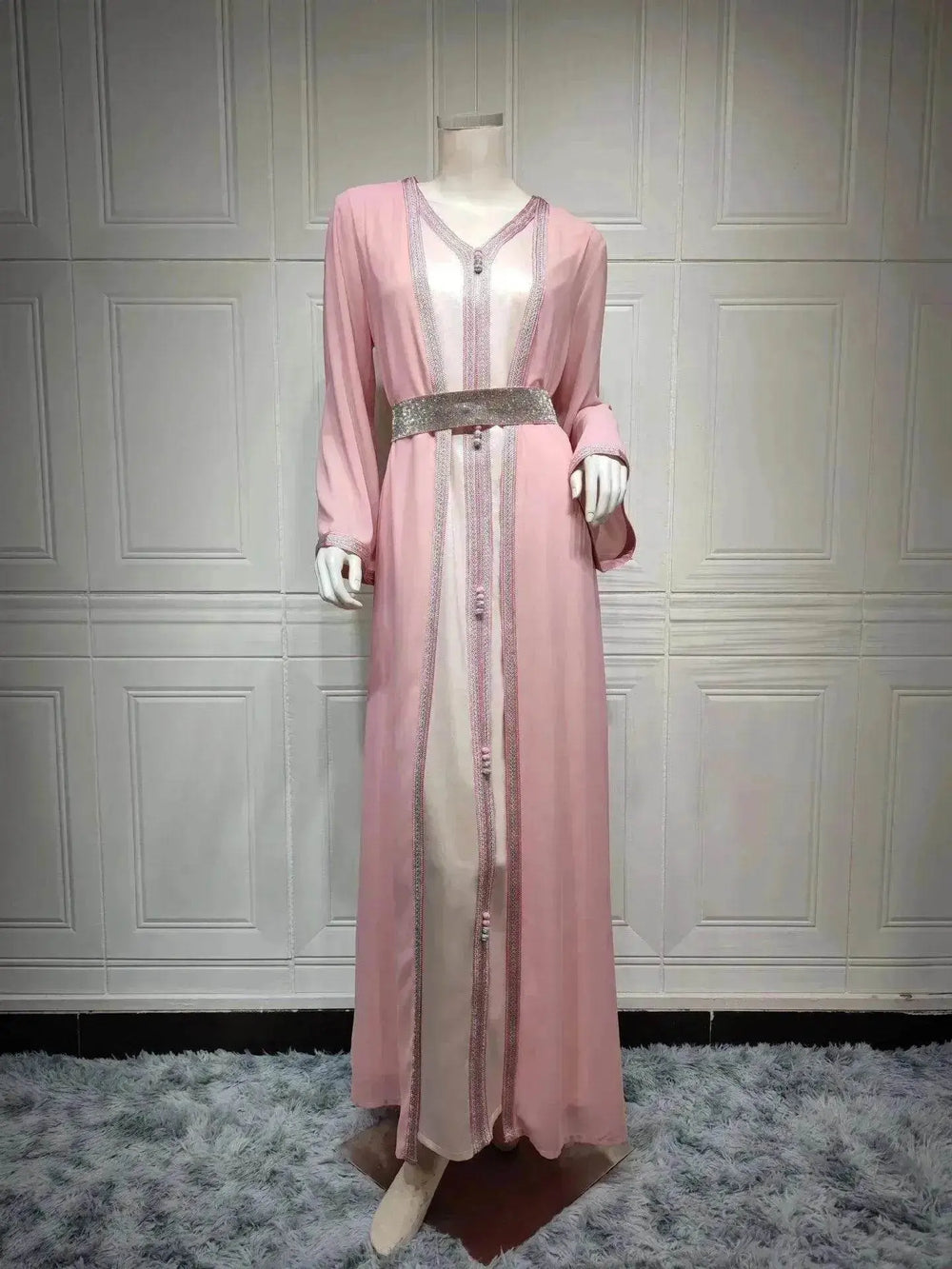 Chiffon Dress Foreign Trade Arab Women's Clothing - EX-STOCK Canada