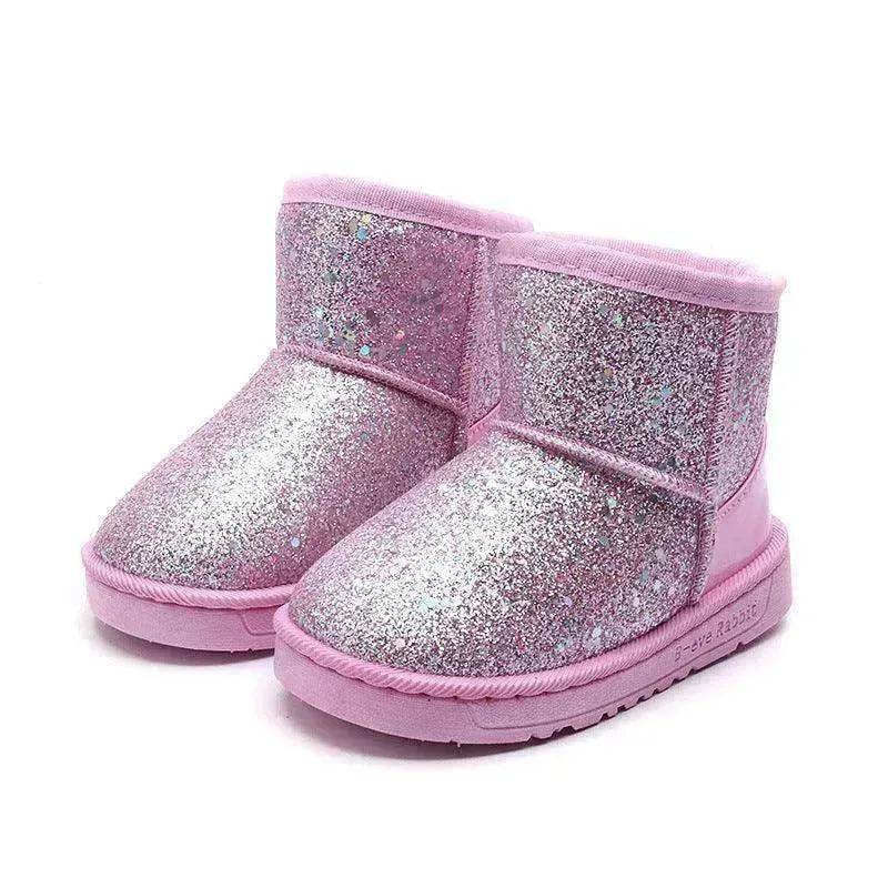 Children's snow boots in sequins - EX-STOCK Canada