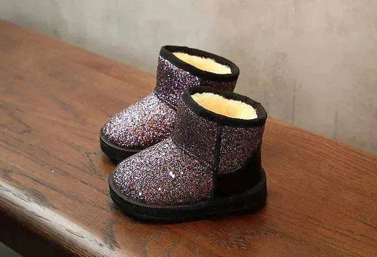 Children's snow boots in sequins - EX-STOCK Canada