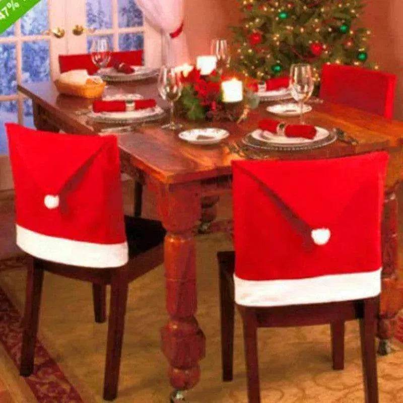 Christmas Chairs Set Xmas table decor hats bulk - EX-STOCK Canada