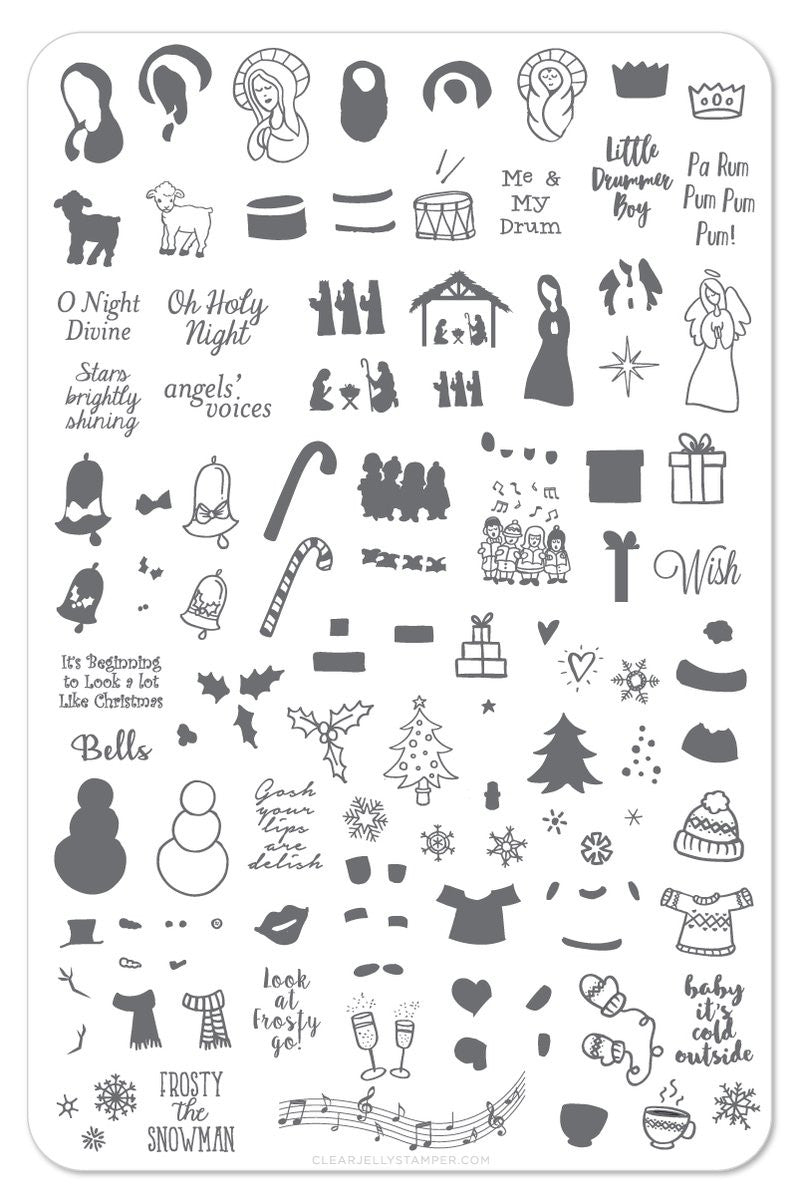 Tampon à gelée translucide - Bébé, il fait froidEX-STOCK Canada