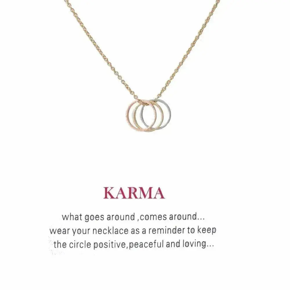 Circle necklace - EX-STOCK Canada