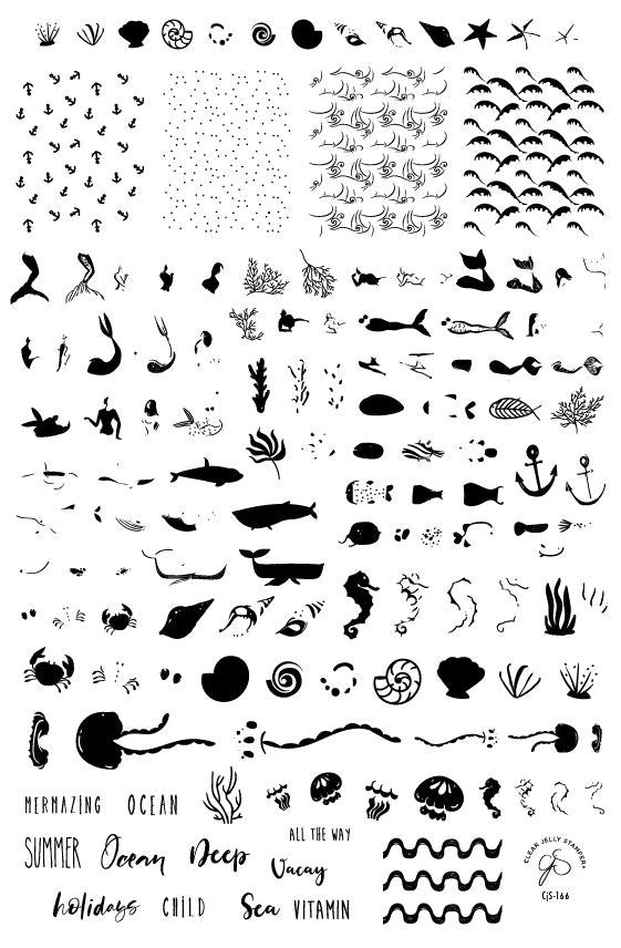 Tampon en gel transparent - MermazingEX-STOCK Canada