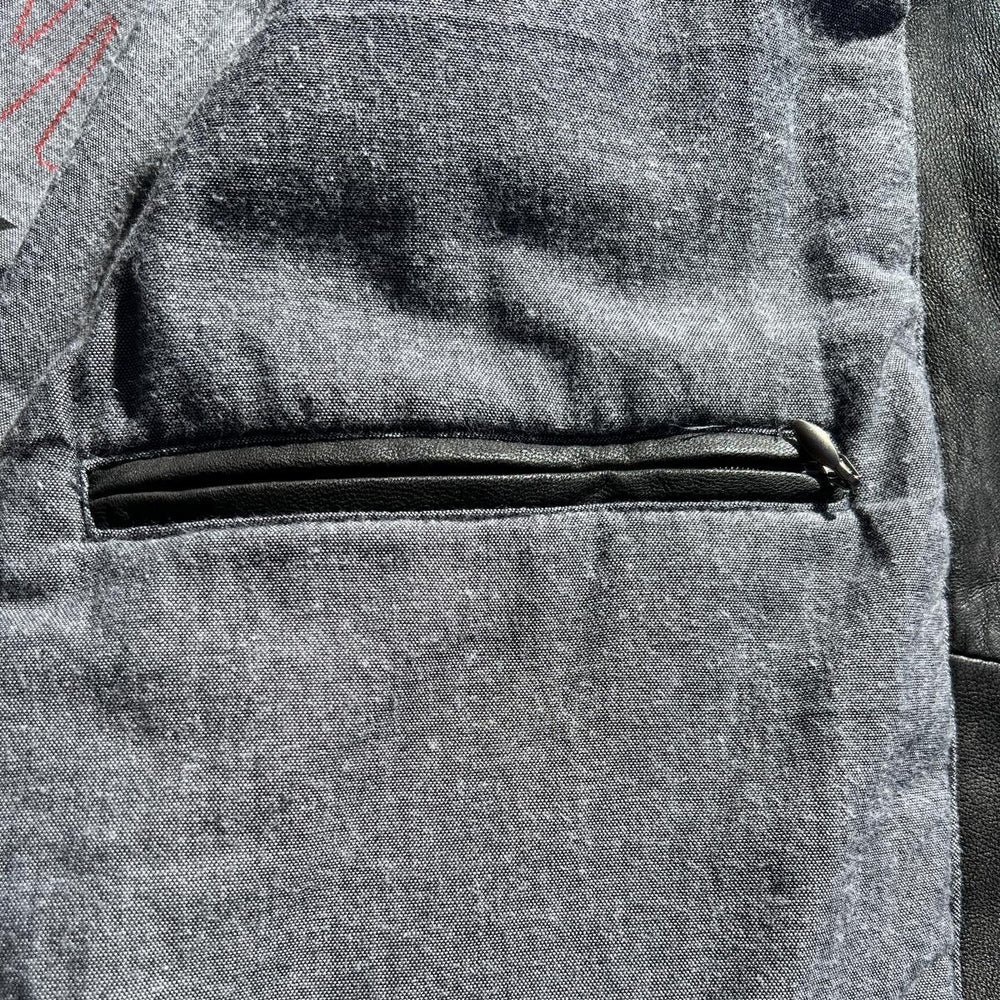 Classic Jean Style Lamb Leather Jacket EX-STOCK Canada