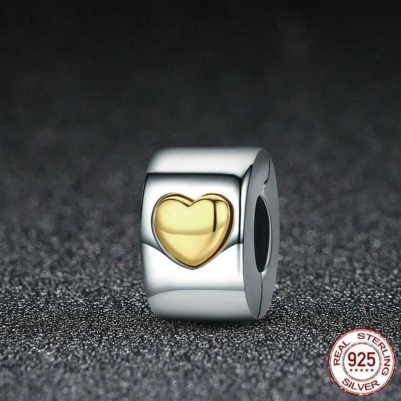 Accessoires à la mode en perles d'amour classiques en argent S925EX-STOCK Canada