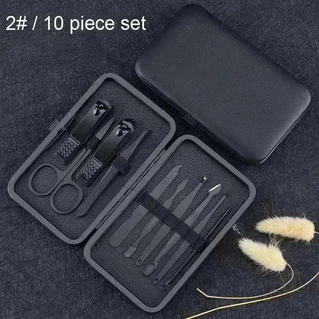 Classic Stainless Steel Nail Clipper Tool Set - EX-STOCK CANADA