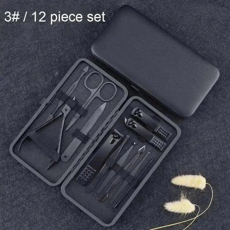 Classic Stainless Steel Nail Clipper Tool Set - EX-STOCK CANADA