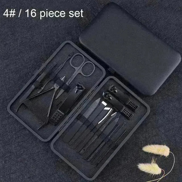 Classic Stainless Steel Nail Clipper Tool Set - EX-STOCK CANADA