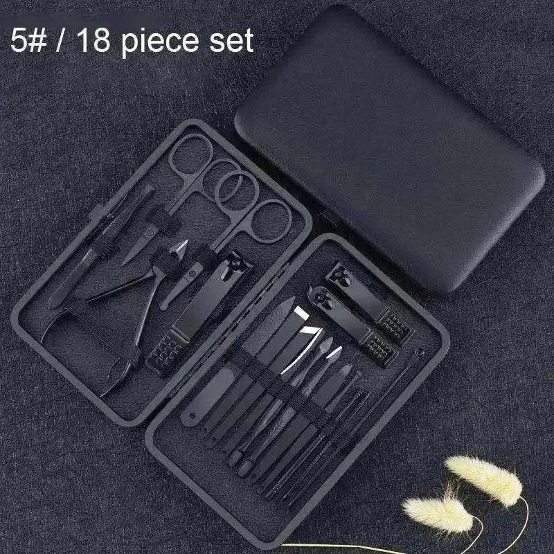 Classic Stainless Steel Nail Clipper Tool Set - EX-STOCK CANADA