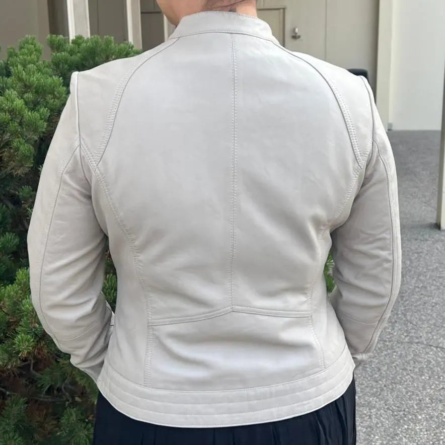 Classic Women's Lamb Leather Jacket EX-STOCK Canada