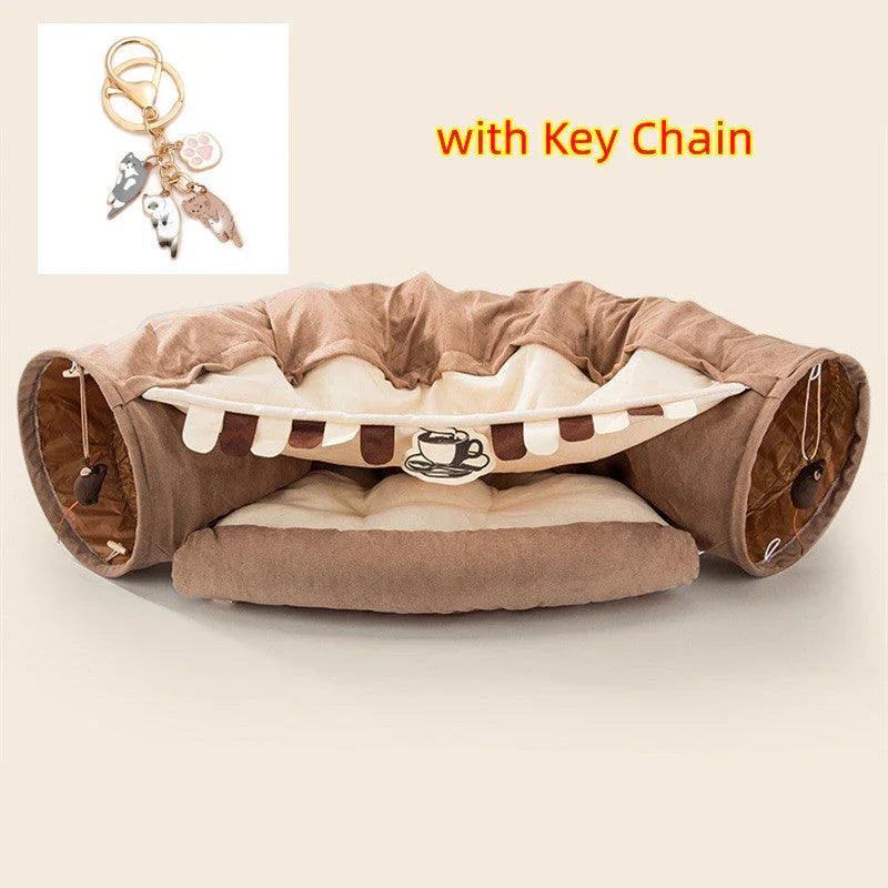 Collapsible Cat Tunnel Durable Washable Collapsible EX-STOCK Canada