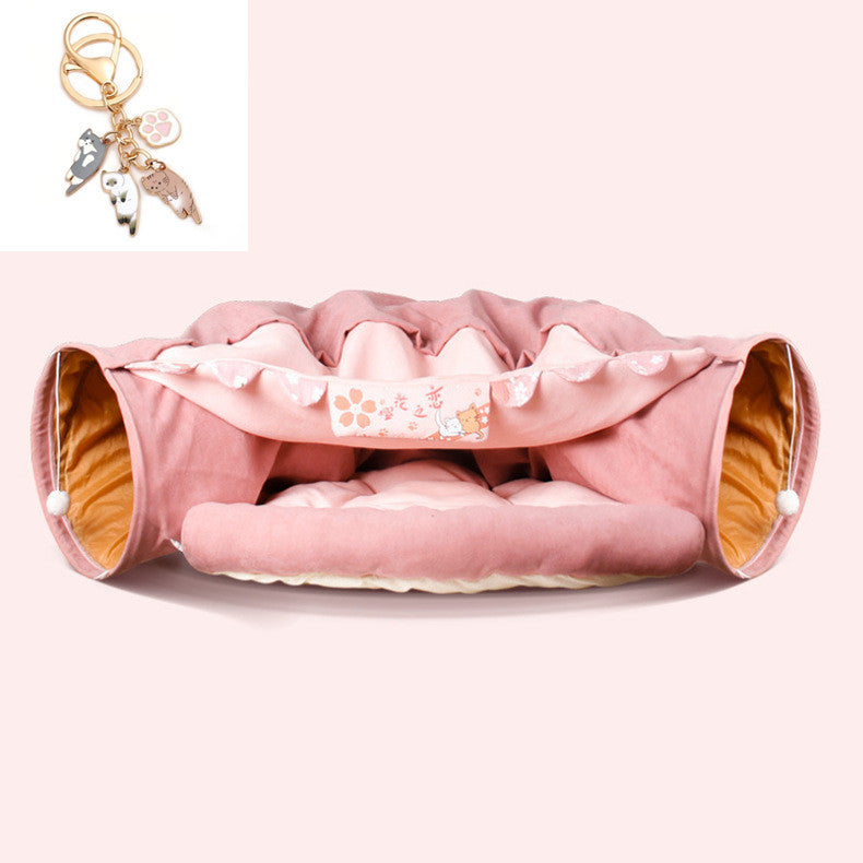 Collapsible Cat Tunnel Durable Washable Collapsible EX-STOCK Canada