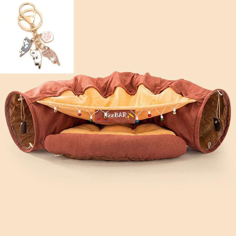 Collapsible Cat Tunnel Durable Washable Collapsible EX-STOCK Canada