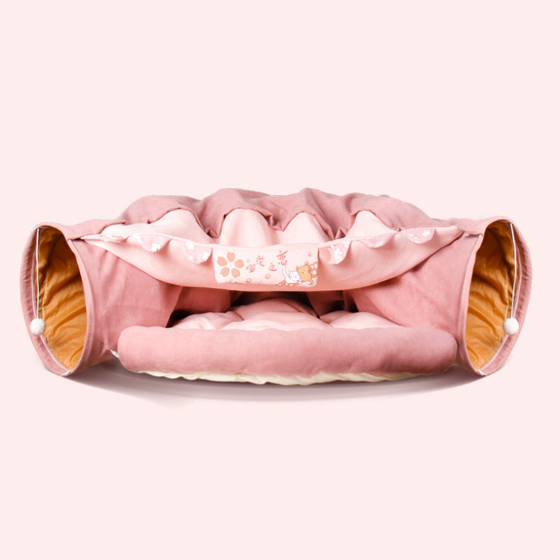 Collapsible Cat Tunnel Durable Washable Collapsible EX-STOCK Canada
