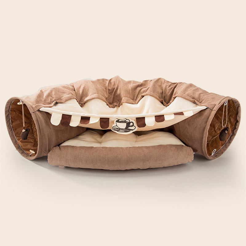 Collapsible Cat Tunnel Durable Washable Collapsible EX-STOCK Canada