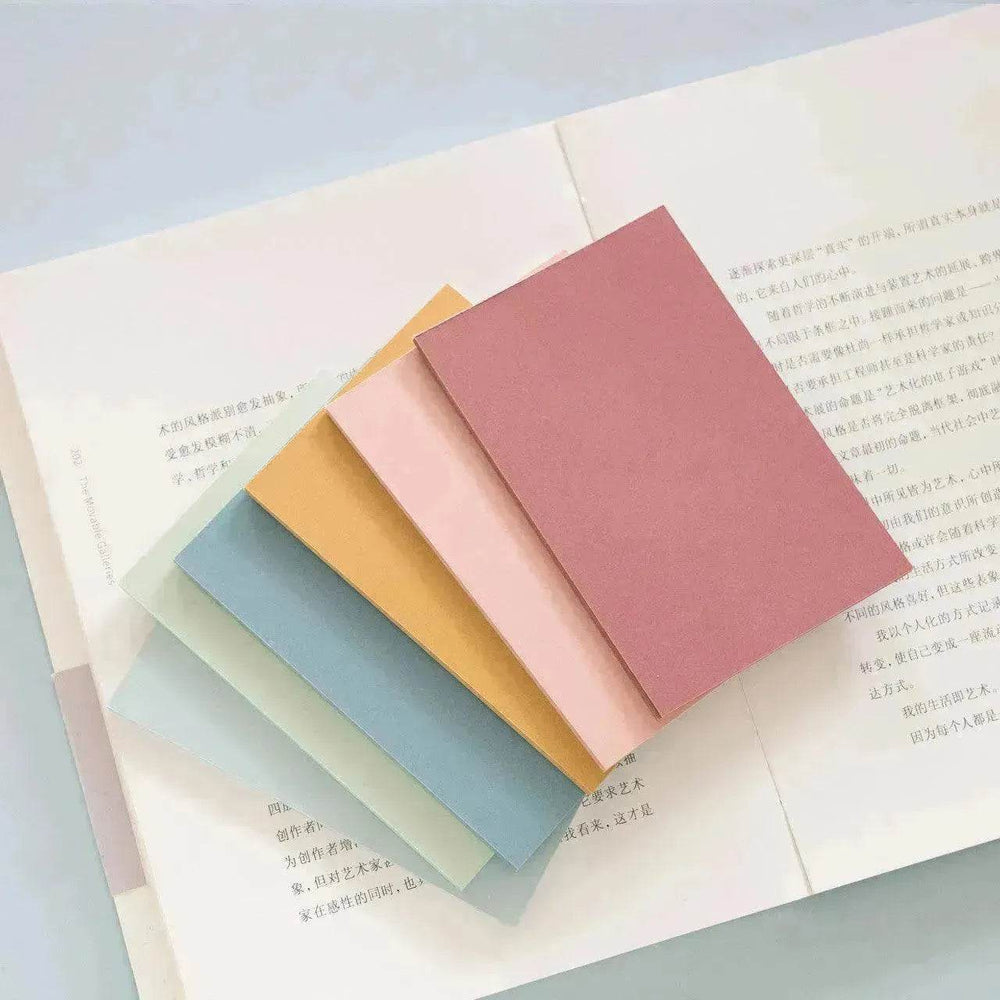 Color Post-it Notes Creative Note Paper Self-adhesive Stickers Strip Marker Net Red Large - EX-STOCK Canada