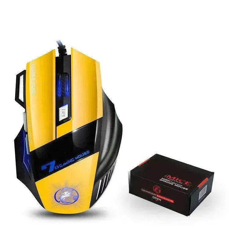 Colorful RGB Breathing Light Gaming Silent Gaming Mouse - EX-STOCK Canada