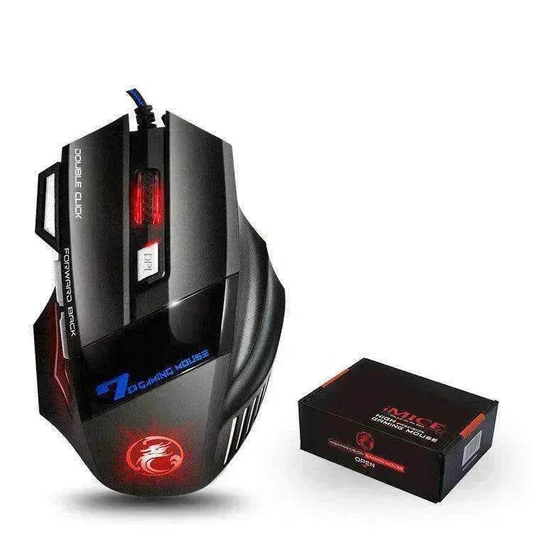 Colorful RGB Breathing Light Gaming Silent Gaming Mouse - EX-STOCK Canada