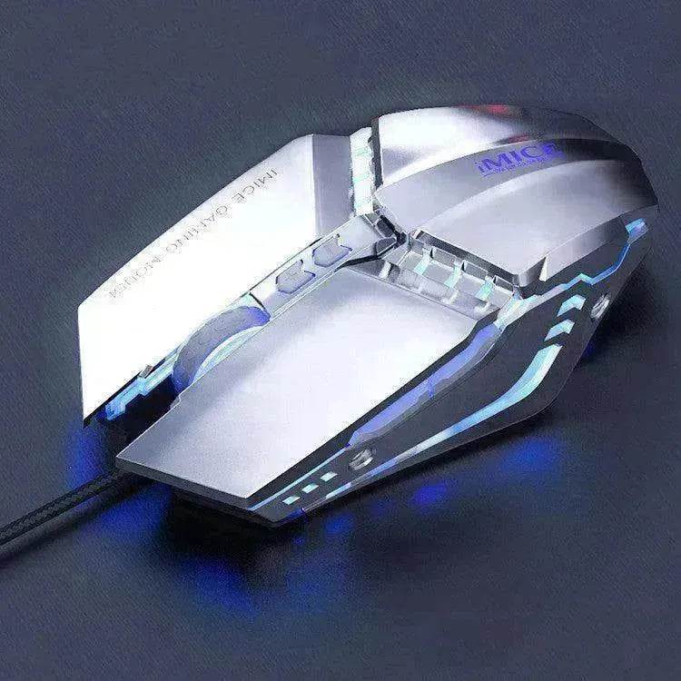 Colorful RGB Breathing Light Gaming Silent Gaming Mouse - EX-STOCK Canada