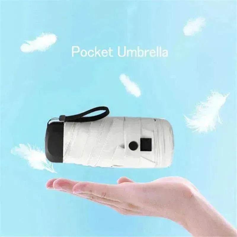 Compact UV-Proof Mini Umbrella: Windproof & Durable - EX-STOCK Canada