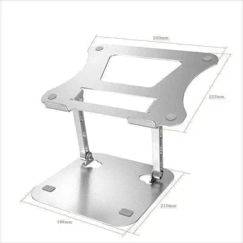 Computer Stand Laptop Aluminum Alloy Desktop Folding Portable Storage Base Can Lift Radiator - EX-STOCK Canada
