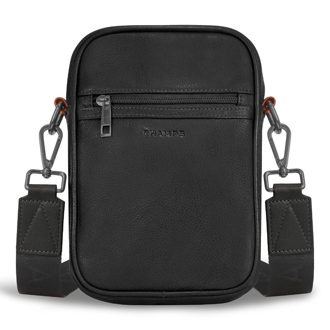 Sac bandoulière vertical en cuir / onyxEX-STOCK Canada