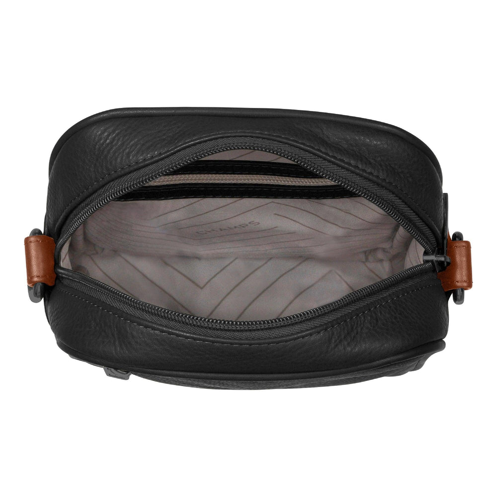 Sac bandoulière vertical en cuir / onyxEX-STOCK Canada