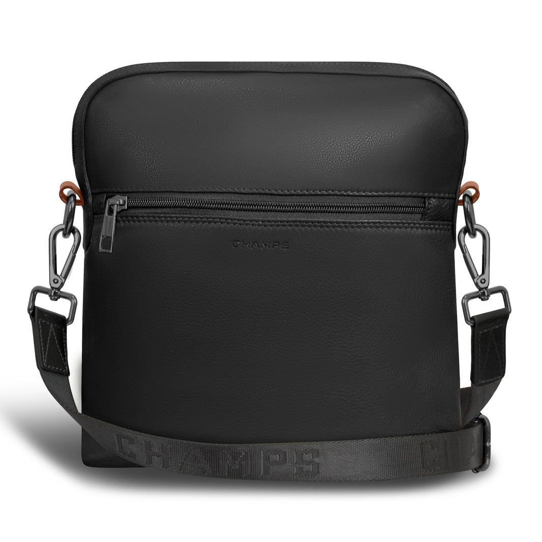 Onyx / Leather Cross-Body Bag EX-STOCK Canada