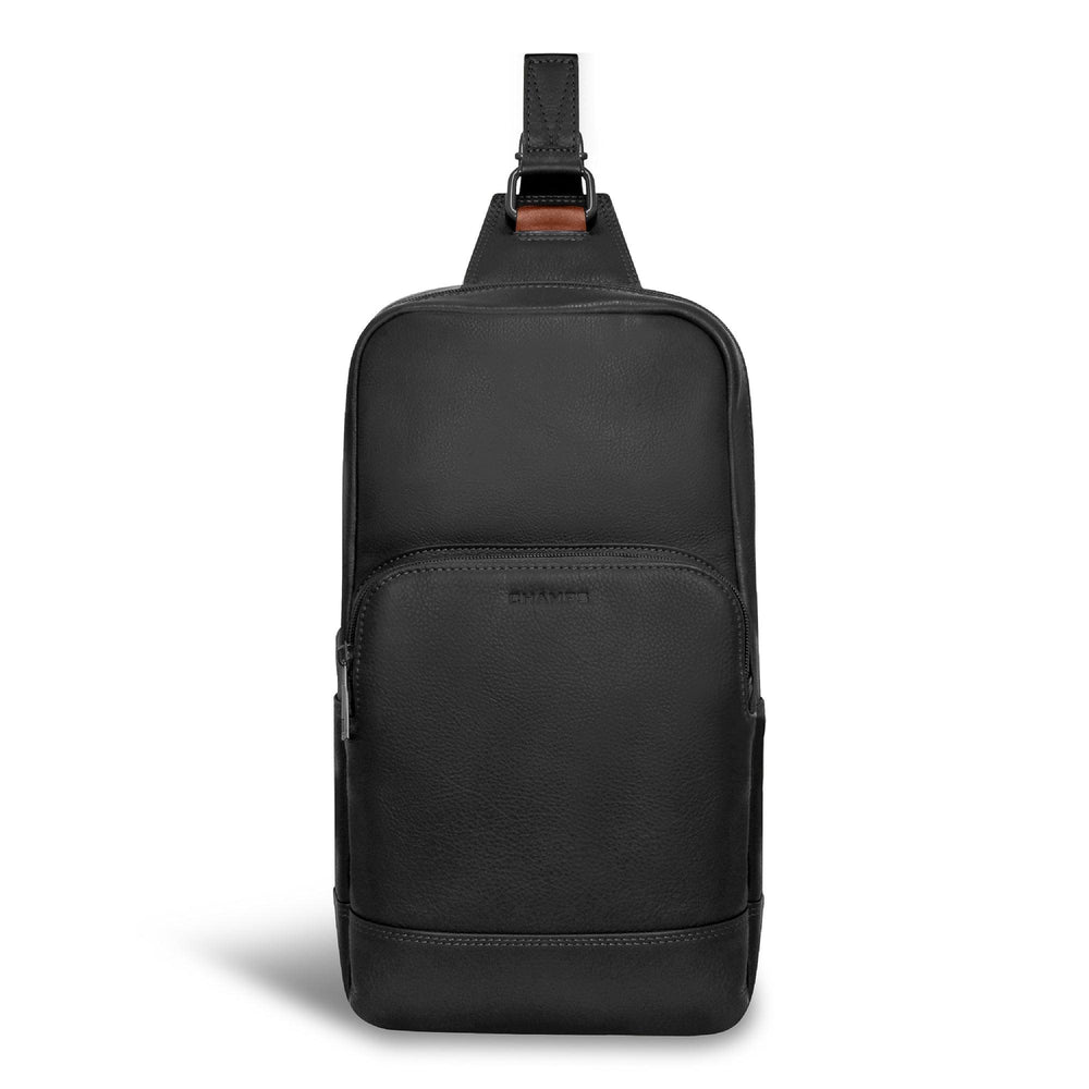 Onyx / Leather Sling Bag EX-STOCK Canada