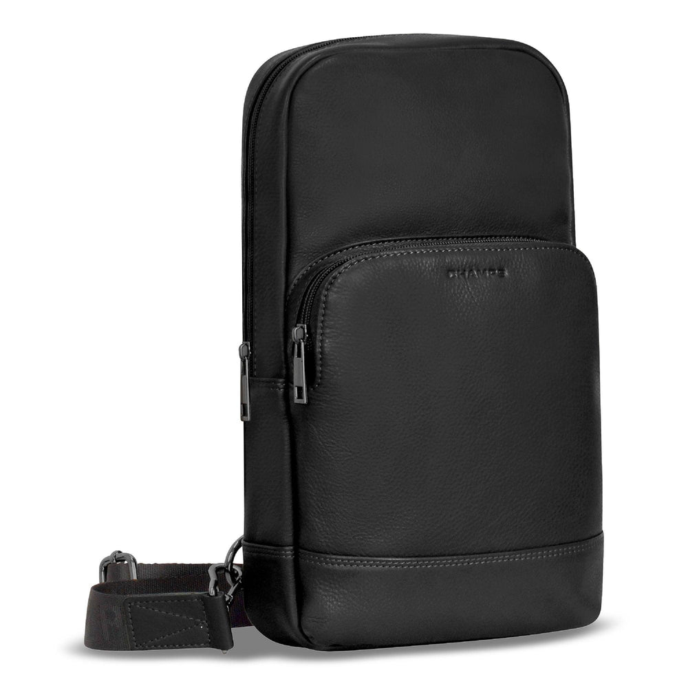 Onyx / Leather Sling Bag EX-STOCK Canada