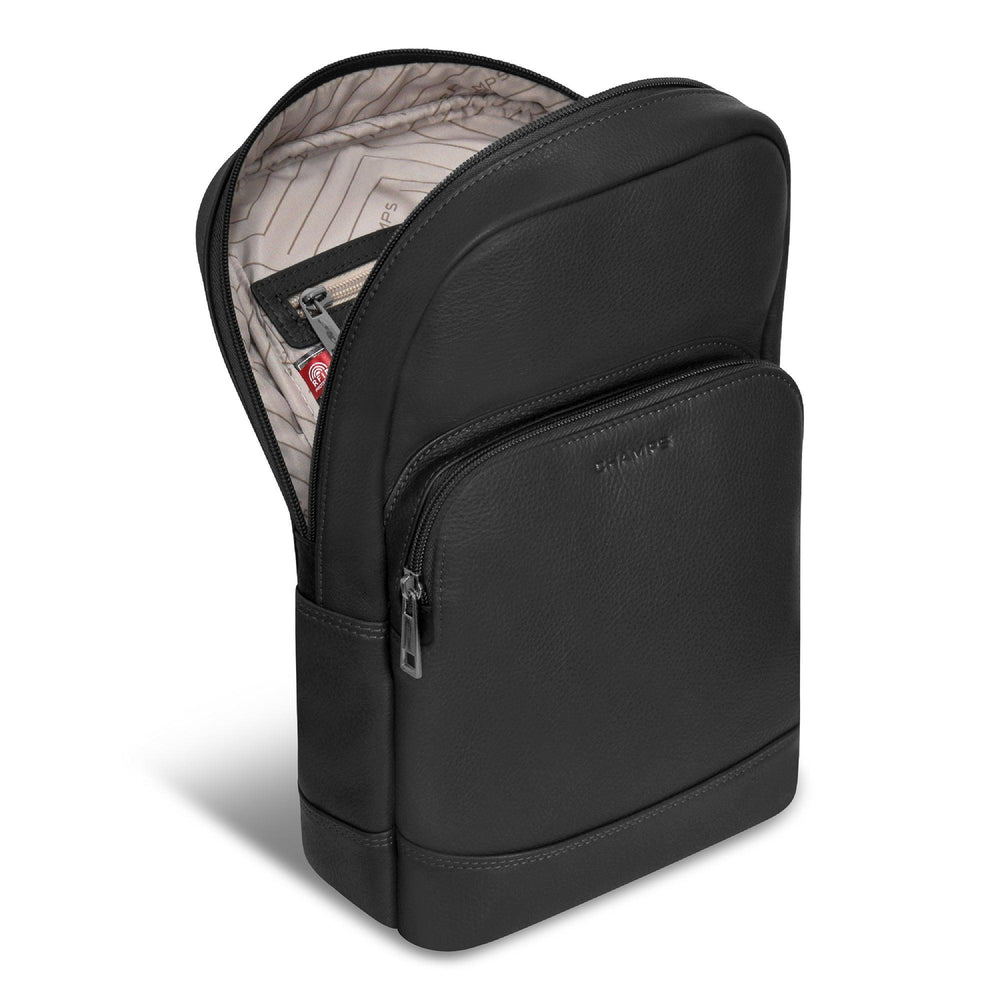 Onyx / Leather Sling Bag EX-STOCK Canada