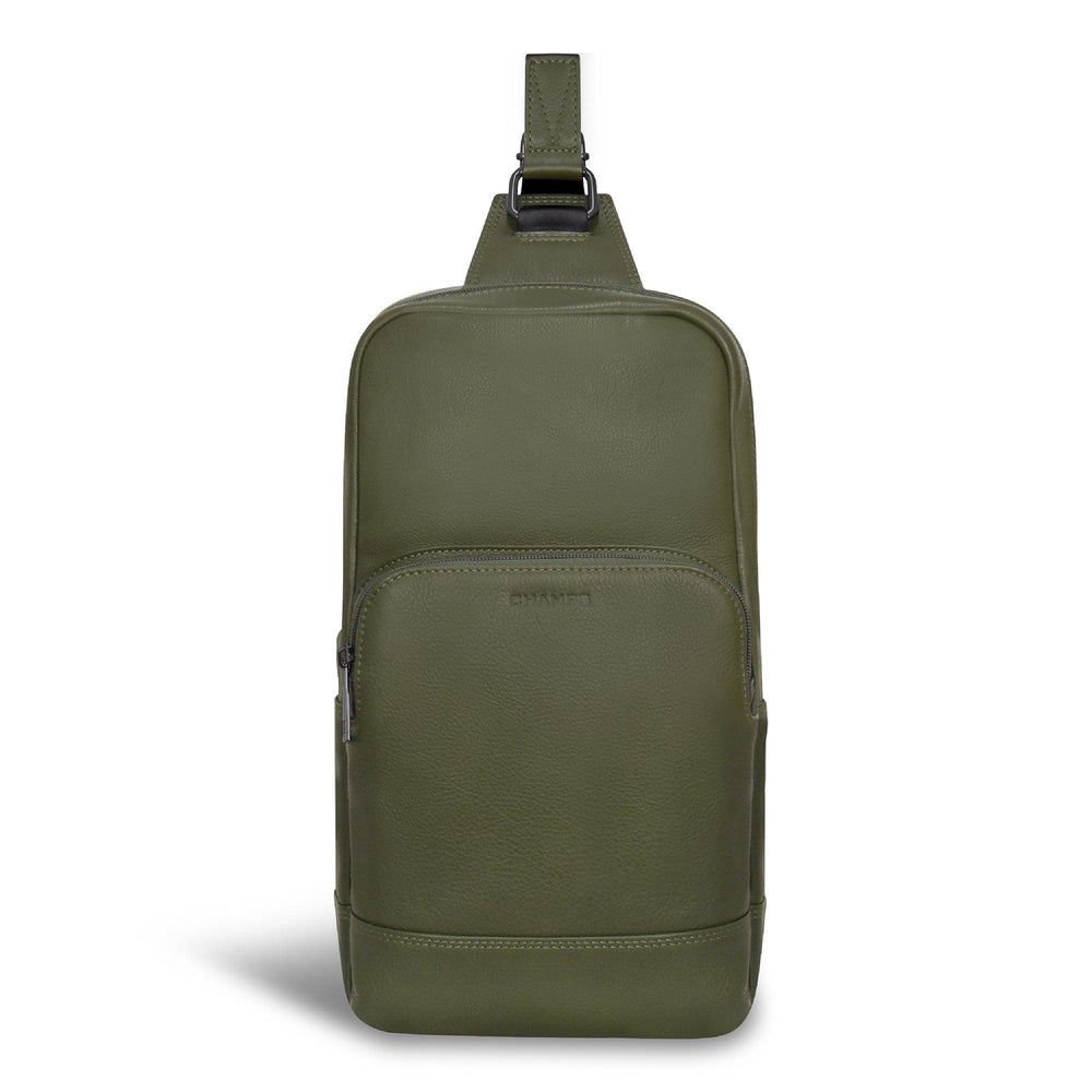 Onyx / Leather Sling Bag EX-STOCK Canada