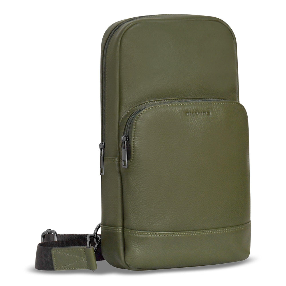 Onyx / Leather Sling Bag EX-STOCK Canada