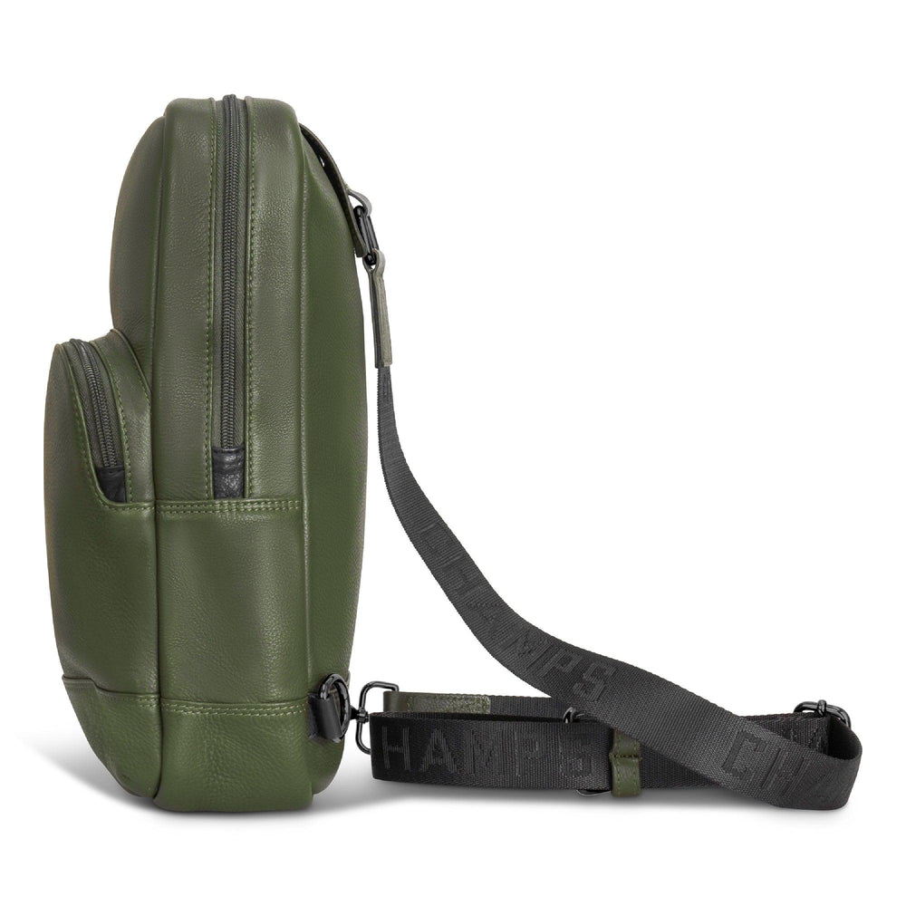Onyx / Leather Sling Bag EX-STOCK Canada