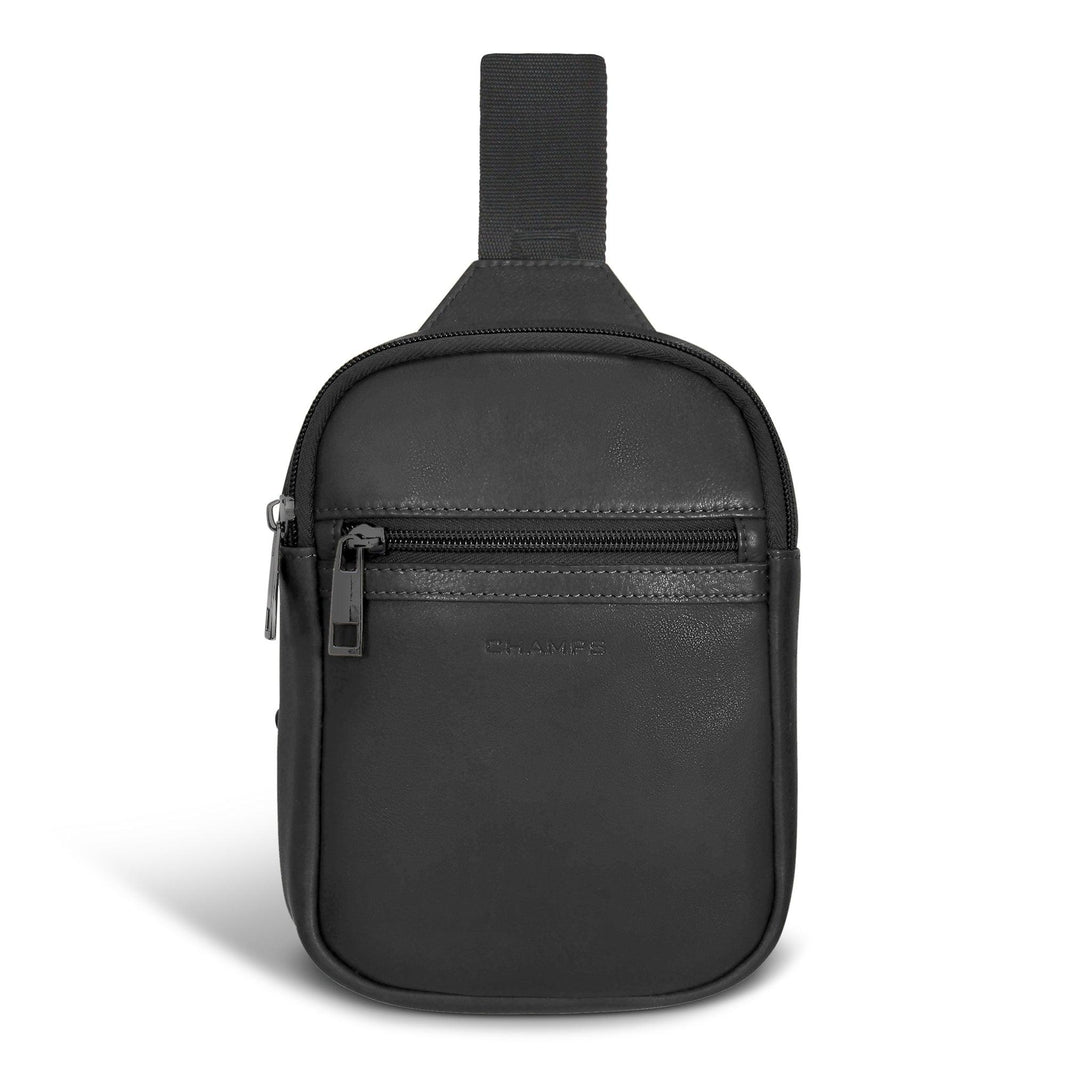 Sac bandoulière en cuir / étui en onyxEX-STOCK Canada