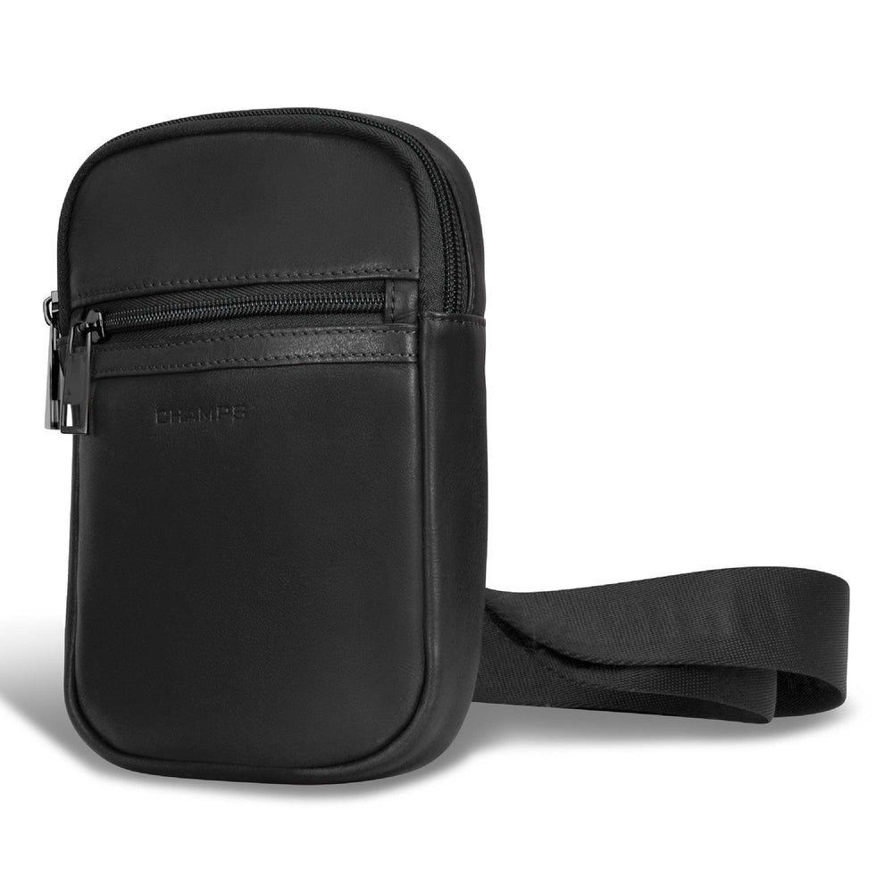 Sac bandoulière en cuir / étui en onyxEX-STOCK Canada