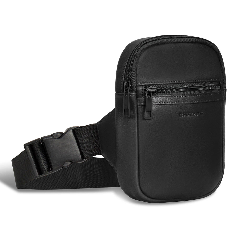 Sac bandoulière en cuir / étui en onyxEX-STOCK Canada