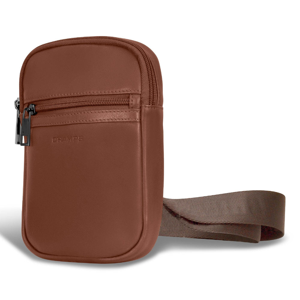 Sac bandoulière en cuir / étui en onyxEX-STOCK Canada