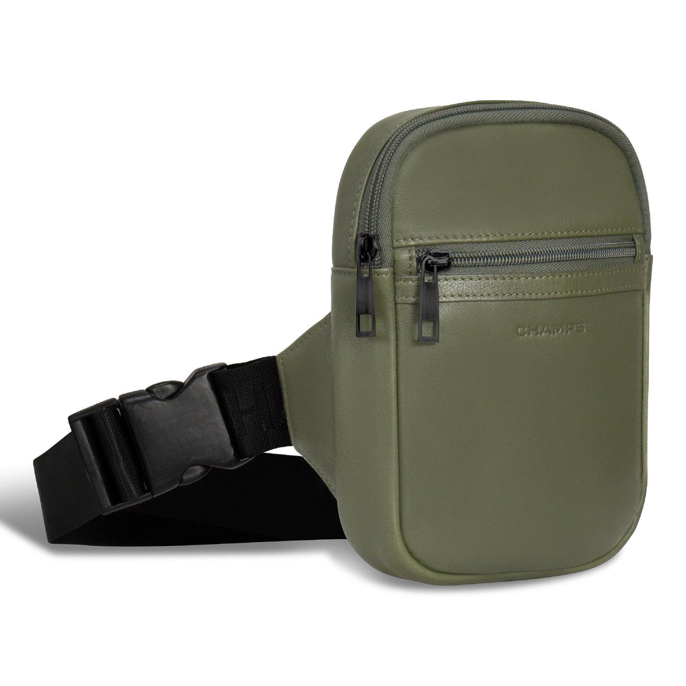 Sac bandoulière en cuir / étui en onyxEX-STOCK Canada