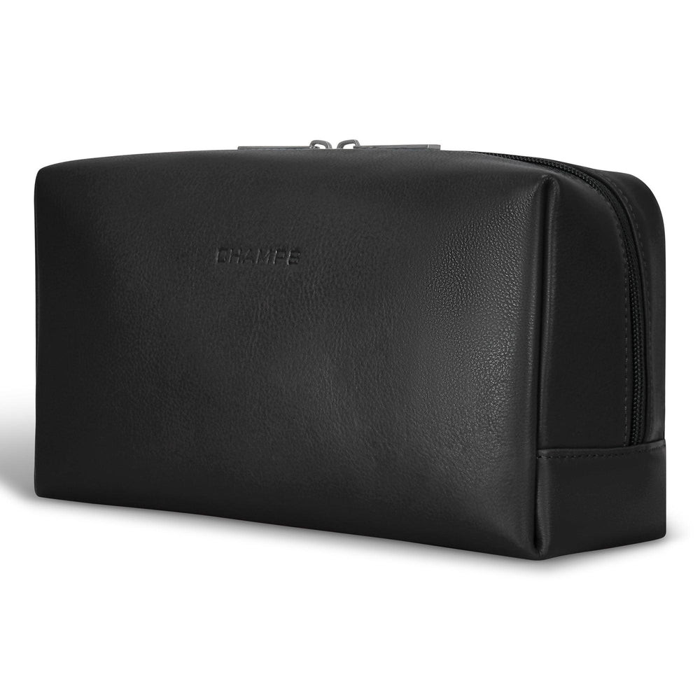 Onyx / Leather Toiletry Bag EX-STOCK Canada