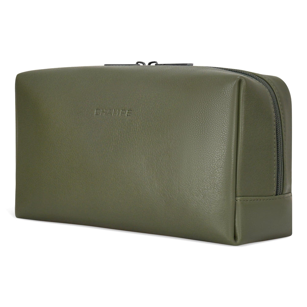 Onyx / Leather Toiletry Bag EX-STOCK Canada