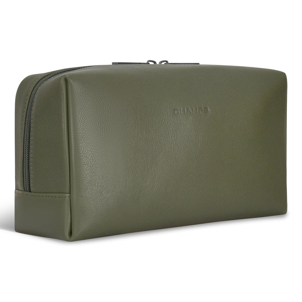 Onyx / Leather Toiletry Bag EX-STOCK Canada